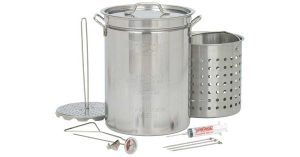 Read more about the article Bayou classic 1118 32-quart stainless steel turkey fryer