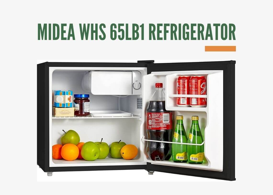 Read more about the article Midea WHS 65LB1 Refrigerator, Compact Single Reversible Door