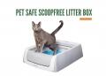 Pet safe scoopfree litter box