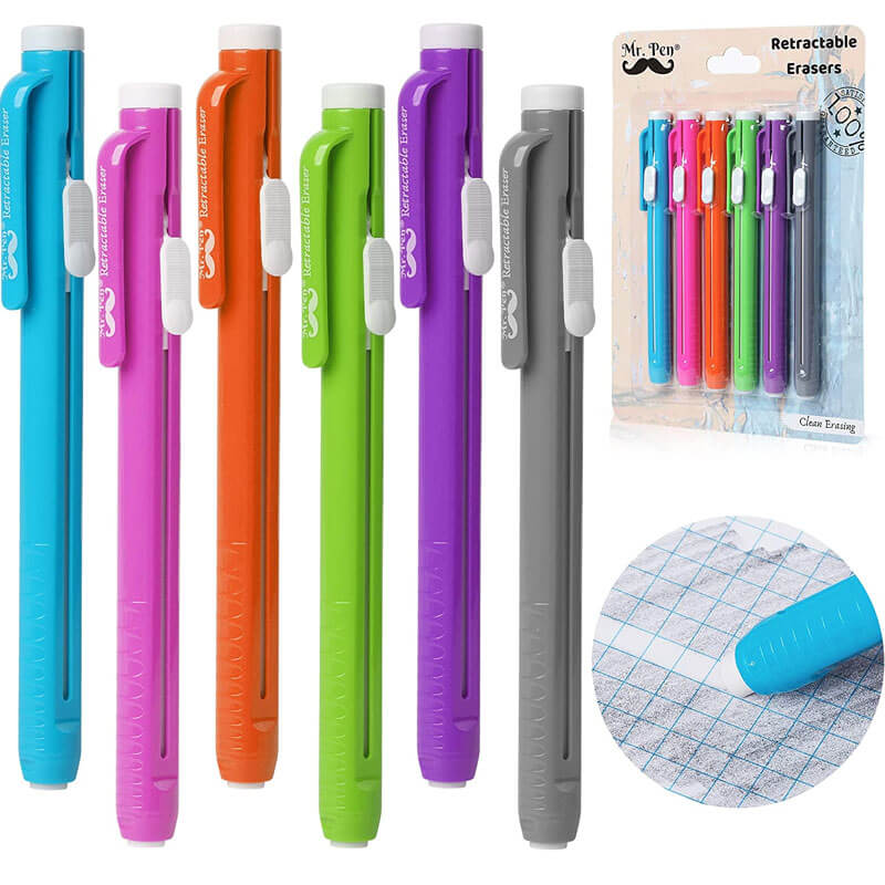 Mr.-Pen-Retractable-Mechanical-Eraser-Pen