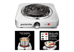 Read more about the article Proctor Silex Electric Single Burner Review – The Best Cooktop for the Money