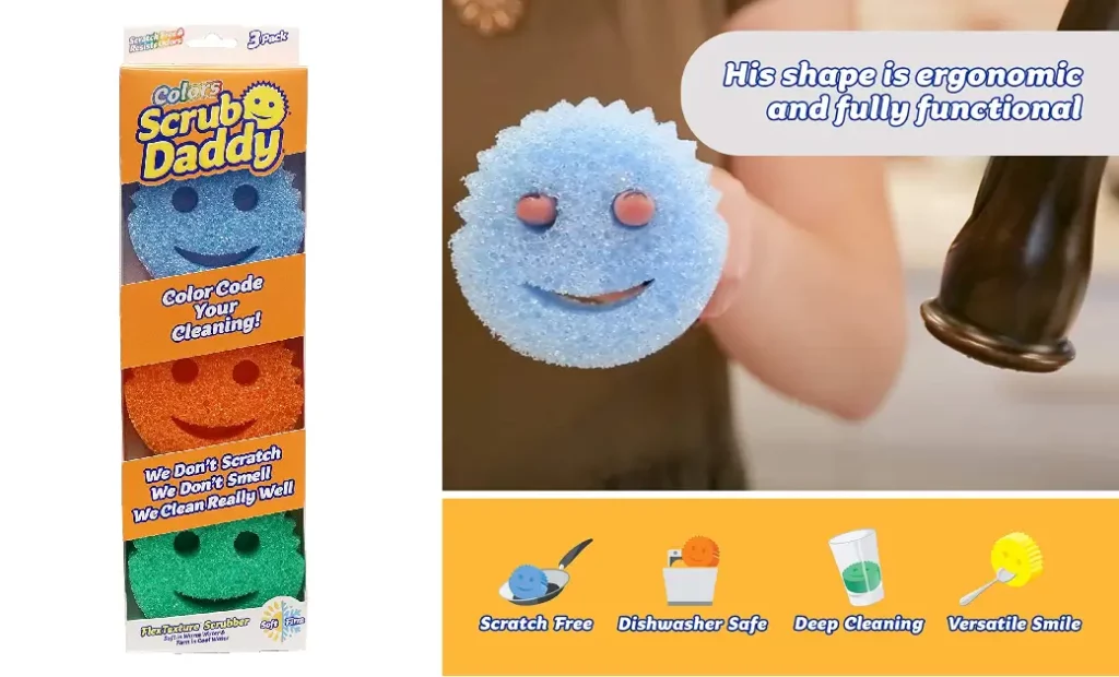 Scrub Daddy Colors 3pk