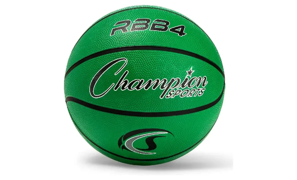 Champion Sports Official Heavy Duty Rubber Cover Nylon Basketballs