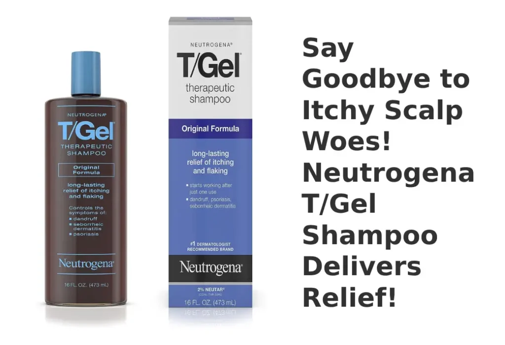 Neutrogena T_Gel Therapeutic Shampoo Best Anti-Dandruff Shampoo