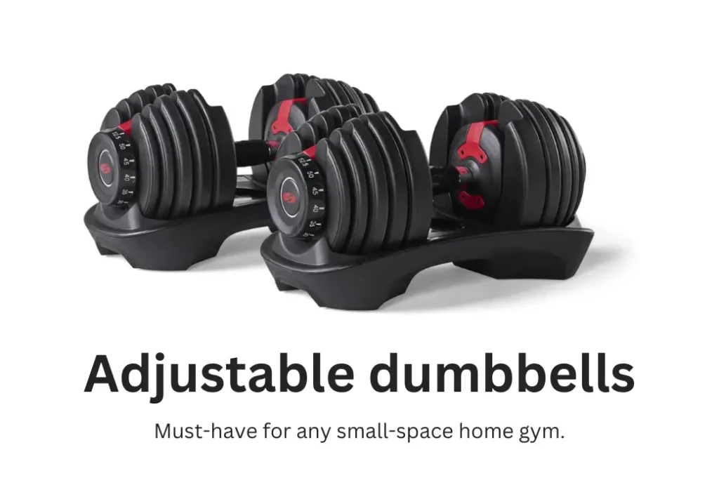 Adjustable dumbbells