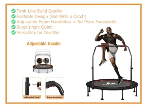 Read more about the article KENSONE Foldable Mini Trampoline Review: Is This the Ultimate Home Fitness Hack?